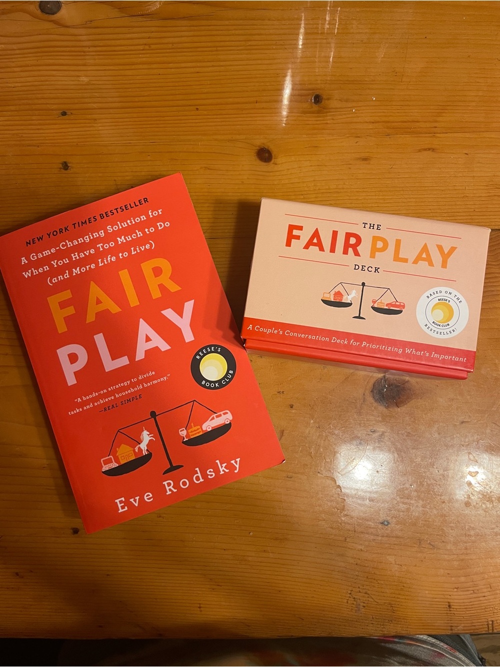 Fair Play book and cards set